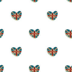 vector pattern with logo on the theme of London.