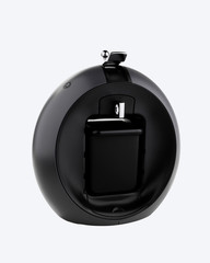 Obraz premium Coffee machine isolated on white