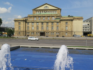 Rückseite Opernhaus Stuttgart