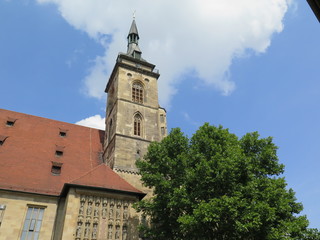 Fototapeta na wymiar Südturm Stiftskirche Stuttgart