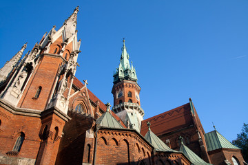 Fototapeta na wymiar church in Crocow
