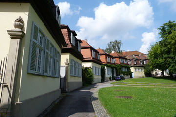 Barocke Kavaliershäuser Schloss Solitude in Stuttgart