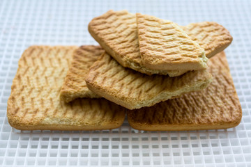 shortbread on a plate