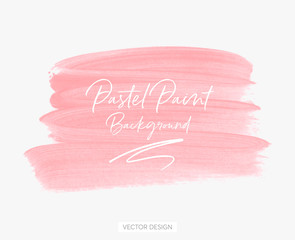 Art logo abstract brush paint texture stroke vector illustration. Perfect design for headline, logo and sale banner. 