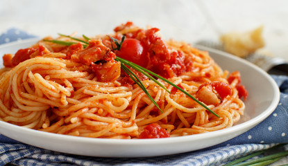 Spaghetti alla amatriciana