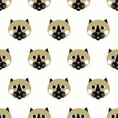 seamless tiger pattern