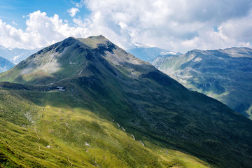 Naklejka na ściany i meble Beautiful landscape of the Austrian Alps, Europe.