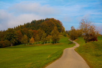 Wanderweg Herbst