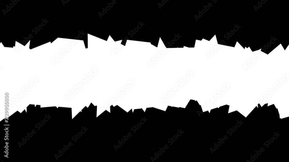 Poster abstract noise shape loop