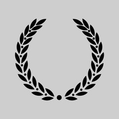 icon laurel wreath, spotrs design