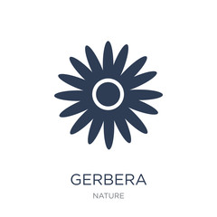 Gerbera icon. Trendy flat vector Gerbera icon on white background from nature collection