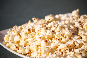 Close up popcorn