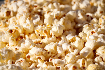 Close up popcorn