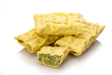 Mautlaschen mit Füllung