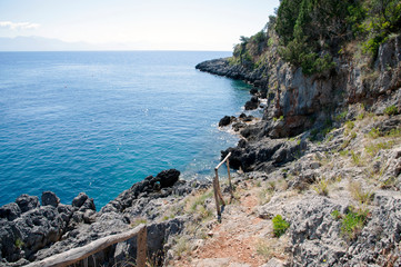 A fascinating stretch of coast along the Cilento’s littoral, Italy