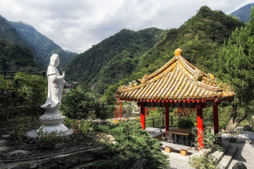Huoran Pavilion in Taroko National Park