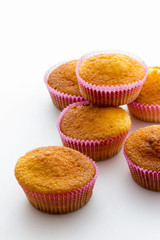 Sweet donuts with icing sugar