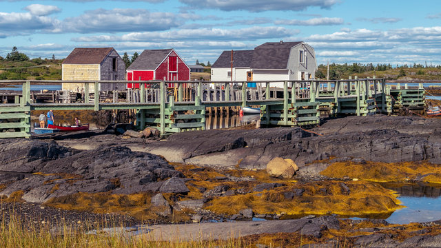  Low Tide at Blue Rocks, Nova Scotia, Canada