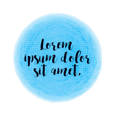 Abstract watercolor grunge banner design. Vector and illustration
