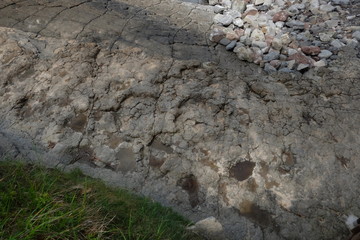 Dinosaurierspuren Asturien