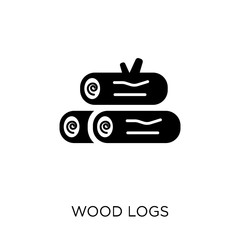 wood logs icon. wood logs symbol design from Agriculture, Farming and Gardening collection.