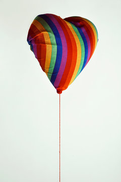 Rainbow balloon