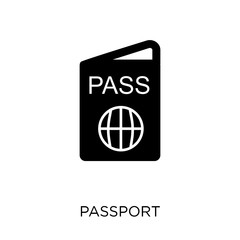 Passport icon. Passport symbol design from Travel collection.