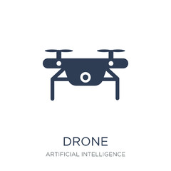 Drone icon. Trendy flat vector Drone icon on white background fr