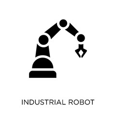 Industrial robot icon. Industrial robot symbol design from Artificial Intellegence collection. Simple element vector illustration. Can be used in web and mobile.