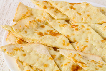 Focaccia with cheese