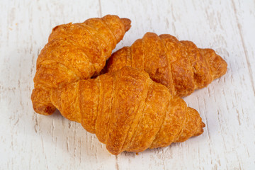Delicious french croissant
