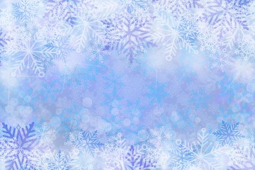 Frosty winter wonderland snowflake marbled watercolor background winter snowflake pine holly border background of lovely colors