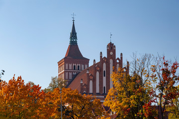 Obraz premium Katedra - Olsztyn