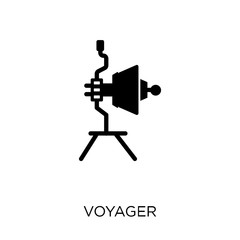 Fototapeta premium Voyager icon. Voyager symbol design from Astronomy collection. Simple element vector illustration. Can be used in web and mobile.