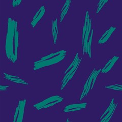 Green flat rough painted brush strokes seamless texture