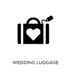 wedding Luggage icon. wedding Luggage symbol design from Wedding and love collection.