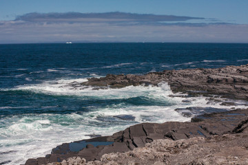 coast on the atlantic ocean