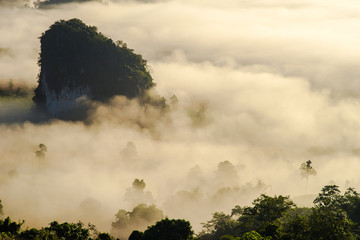 Great Smoky Mountains Vertical Sunrise Scenic Landscape