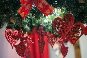 ozdoba choinkowa serce © nepos_foto