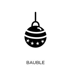 Bauble icon. Bauble symbol design from Christmas collection.