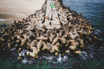 Aerial View of Point Pleasant New Jersey