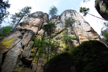 skały w Aspardach skalne miasto © nepos_foto