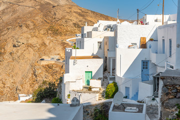 Traditional Cycladic architecture in Serifos. Greece © vivoo