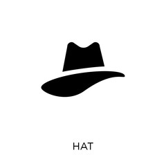 Hat icon. Hat symbol design from Clothes collection.