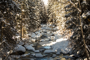 Snow on the Creek