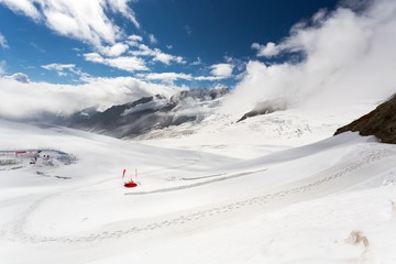 Fototapeta na wymiar Glacier d'Aletsch à Grindelwald