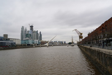 Obraz premium Port w Buenos Aires
