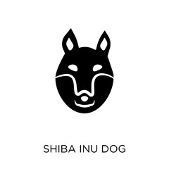 Shiba Inu dog icon. Shiba Inu dog symbol design from Dogs collection.