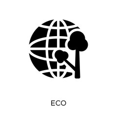 Eco icon. Eco symbol design from Ecology collection.