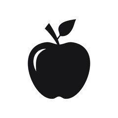 Apple vector icon.